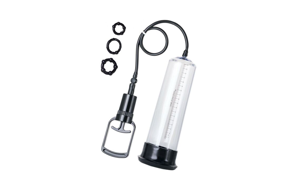 Vacuum pump to increase a limb