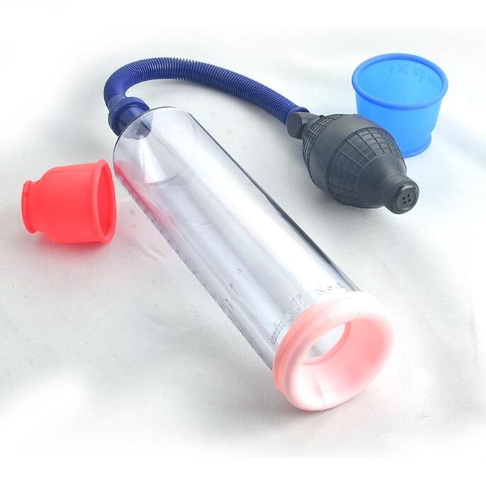 Manual pumps to increase a member
